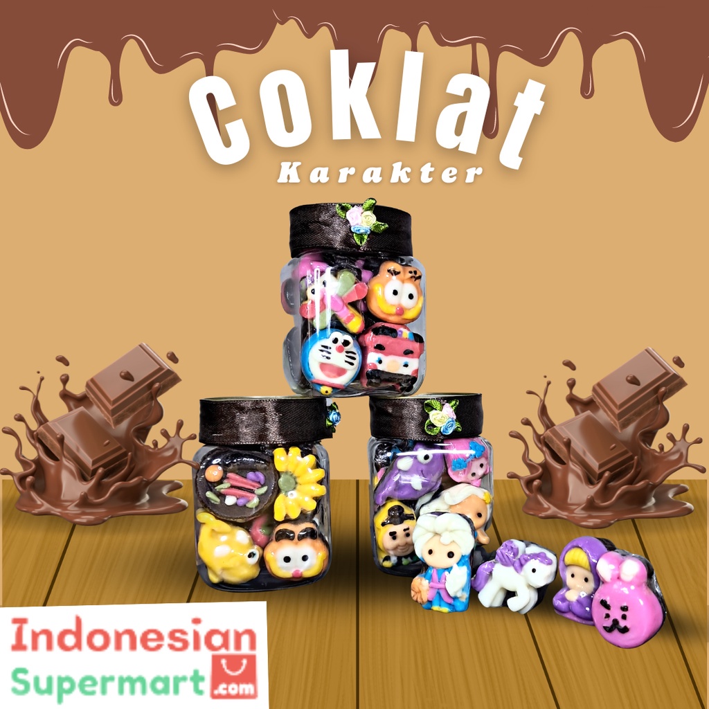 

Coklat Karakter Lucu - 100gr