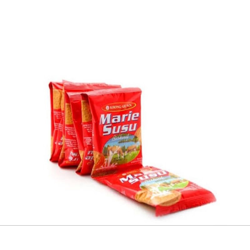 Biskuit Khong Guan Marie Susu pak isi 10 pcs