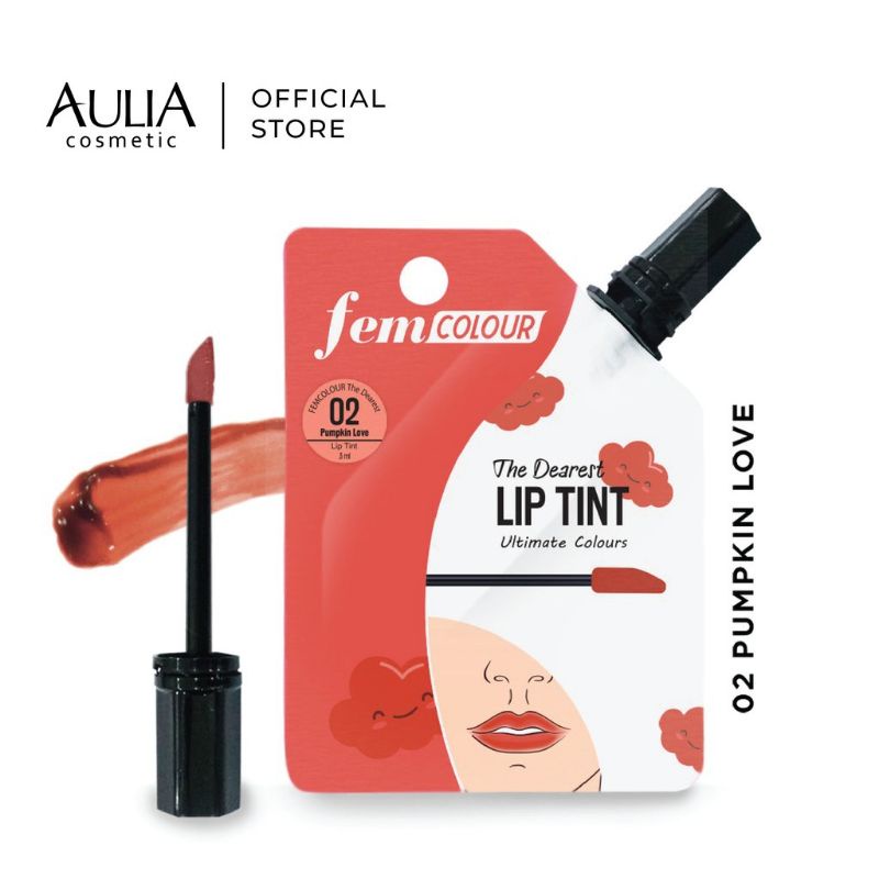 `ღ´ PHINKL `ღ´ [ESENSES] ESENSES fem aulia colour lip tint sachet travel size liptint ombre