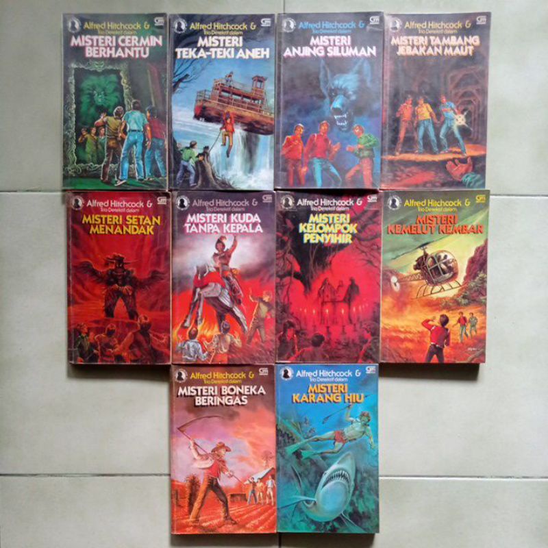 Novel Bekas Robert Arthur (Alfred Hitchcock & Trio Detektif)