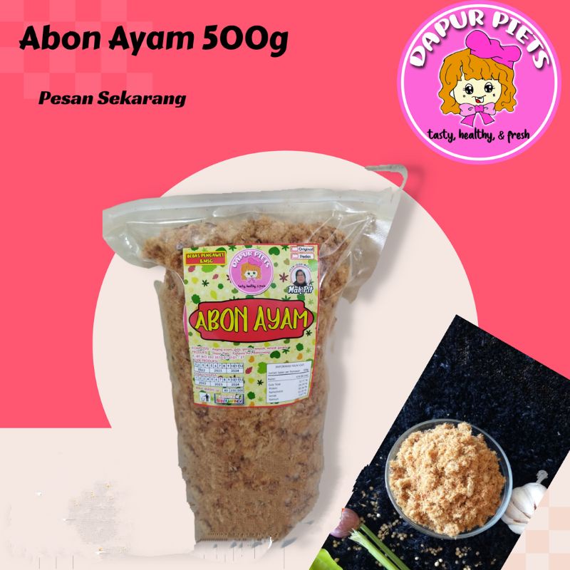 

Abon Ayam Premium Dapur Piets 500g