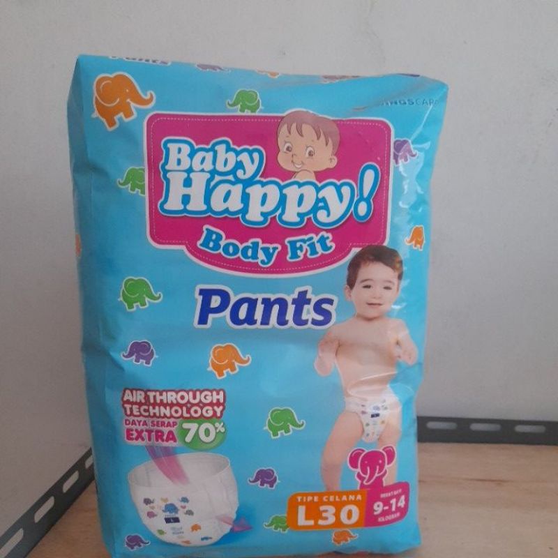 BABY HAPPY PANTS UK L 30 || PAMPERS BABY HAPPY PANTS