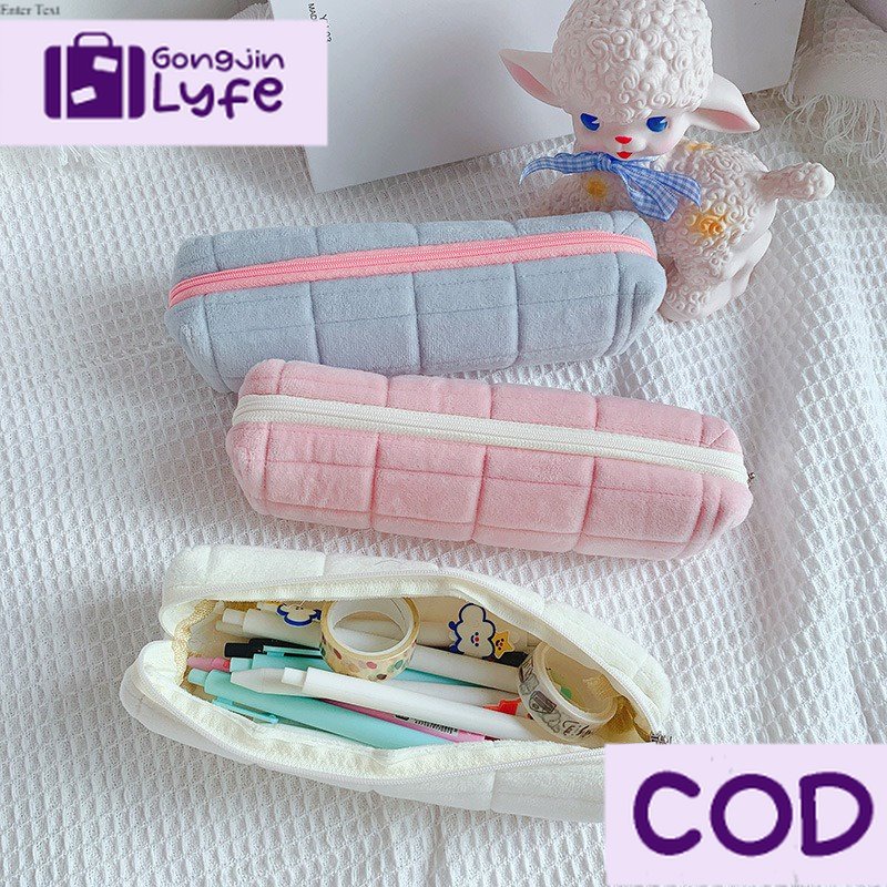 

[Gongjin] 1pcs Tepak Pensil PILLOW / Pencil Case Kotak Wadah Lucu Estetik Aesthetic