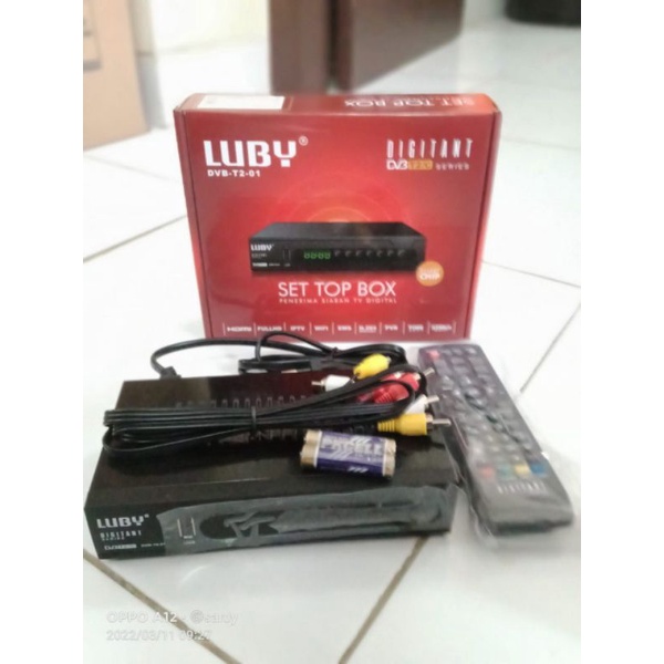 SET TOP BOX Luby (DVB-T2-01)