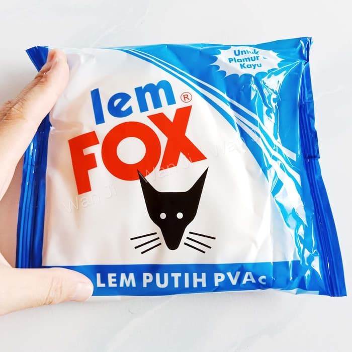 

LEM FOX PUTIH 350GR BIRU SLIME / KERTAS / KAYU
