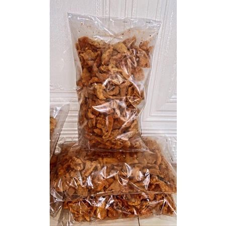 

kulit crispi original & kulit crispi pedas dauh jeruk 500 grm