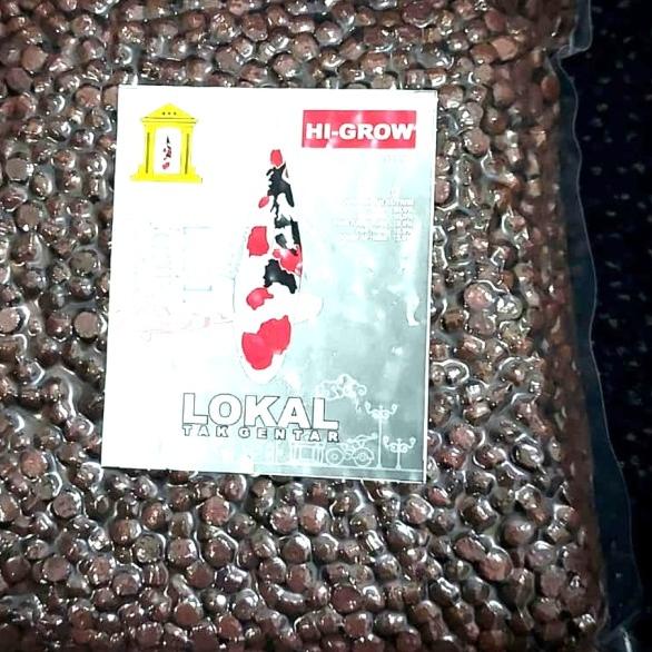pakan ikan koi LTG (lokal tak gentar)
