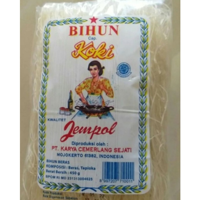 

Bihun Beras Koki Jempol 450gr