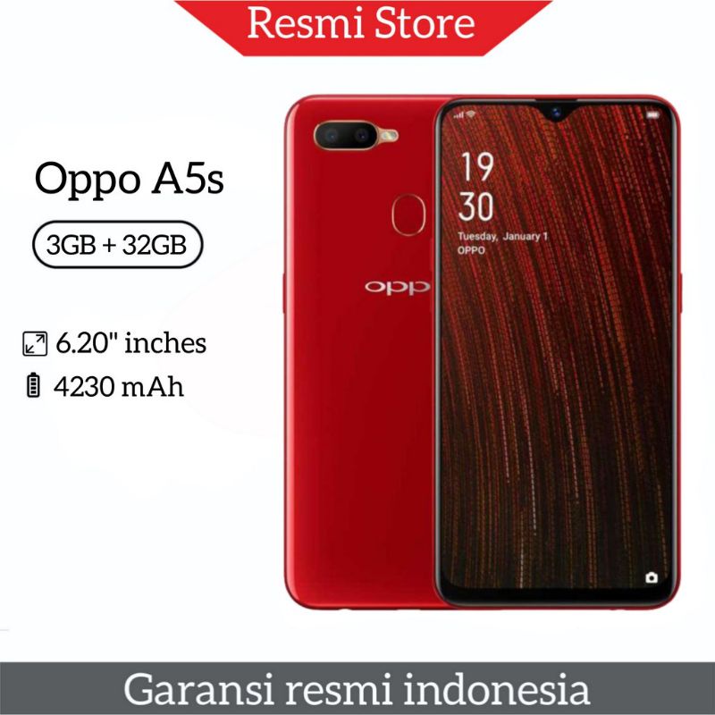 OPPO a5s ram 3/32 second