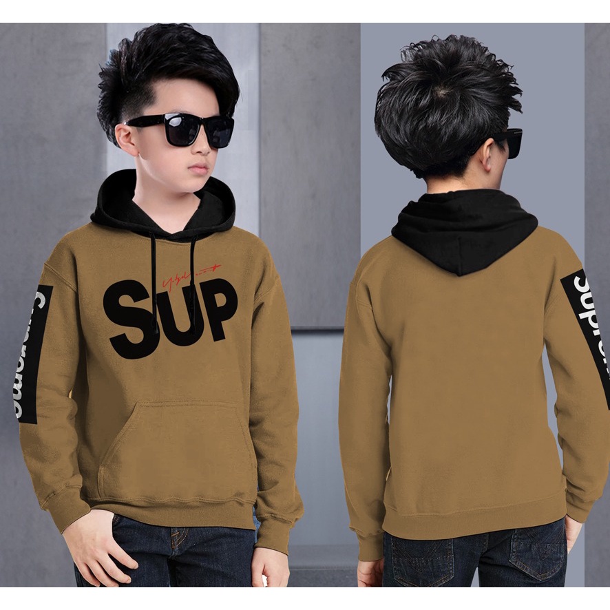 Hoodie Anak SUP  Anak Gaming Bahan Fleece Tebal /Jaket Anak Laki Laki/Jaket Anak Terbaru/4-11 Tahun