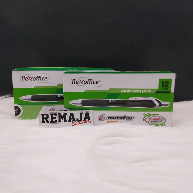 

Bolpoin / Gel Pen Flex Office G-Master Per Pack