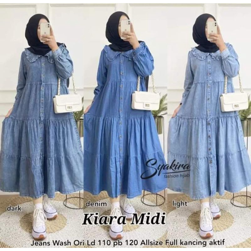 dress MIDI jeans premium