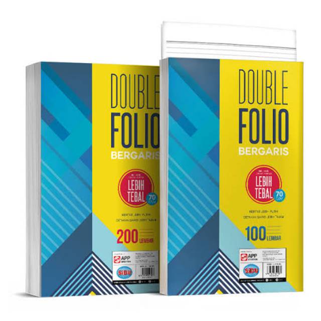 

Double Folio Sidu Isi 200 Lembar