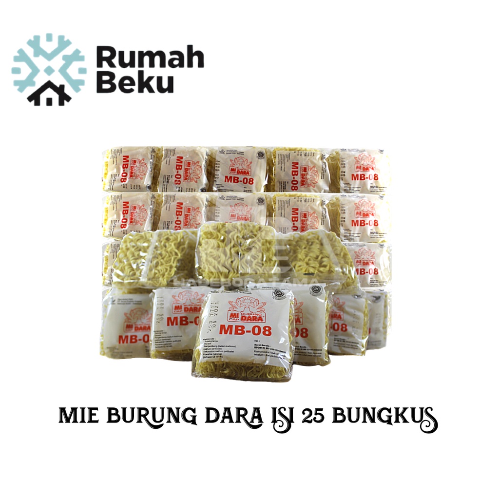 

MIE BURUNG DARA MB 08 1 BALL (ISI 25 BUNGKUS)