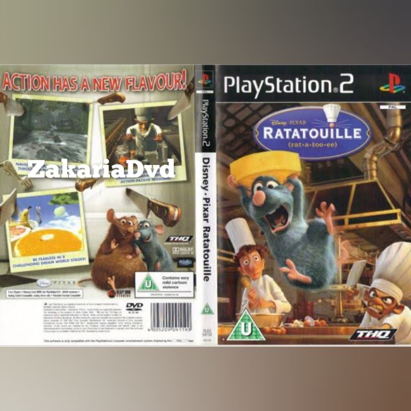 Kaset Ps 2 Ratatoulie