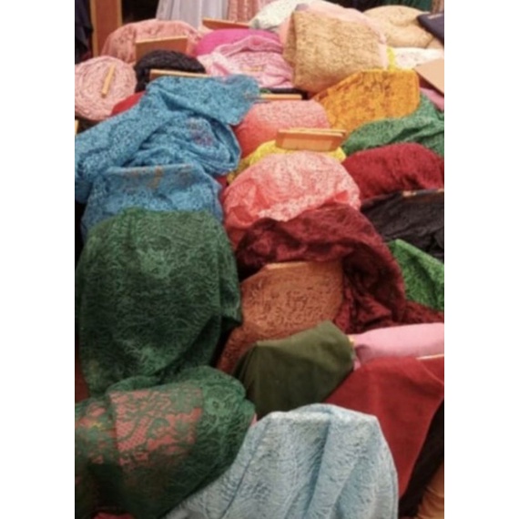 kain brokat Fatmawati cord / bahan brukat / brukat Lace cord Glitter