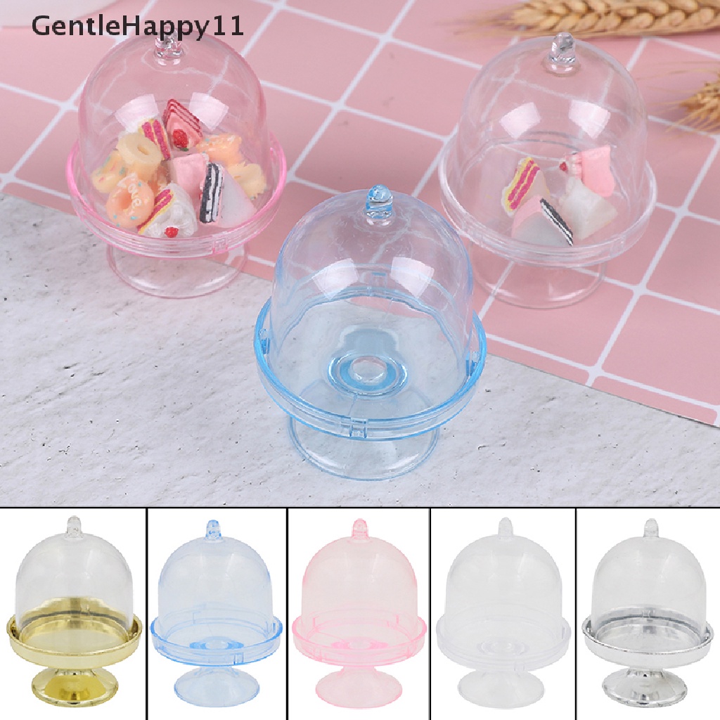 Gentlehappy1per12rumah Boneka Miniatur Toples Simulasi Aksesoris dessert model Mainan id