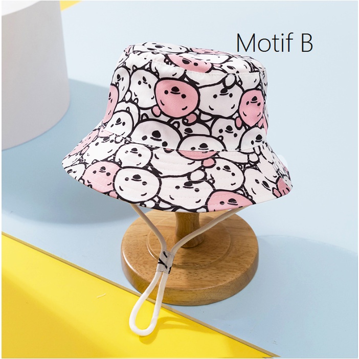 Topi Anak / Topi Kupluk Anak Lucu / Topi Bayi Motif Lucu