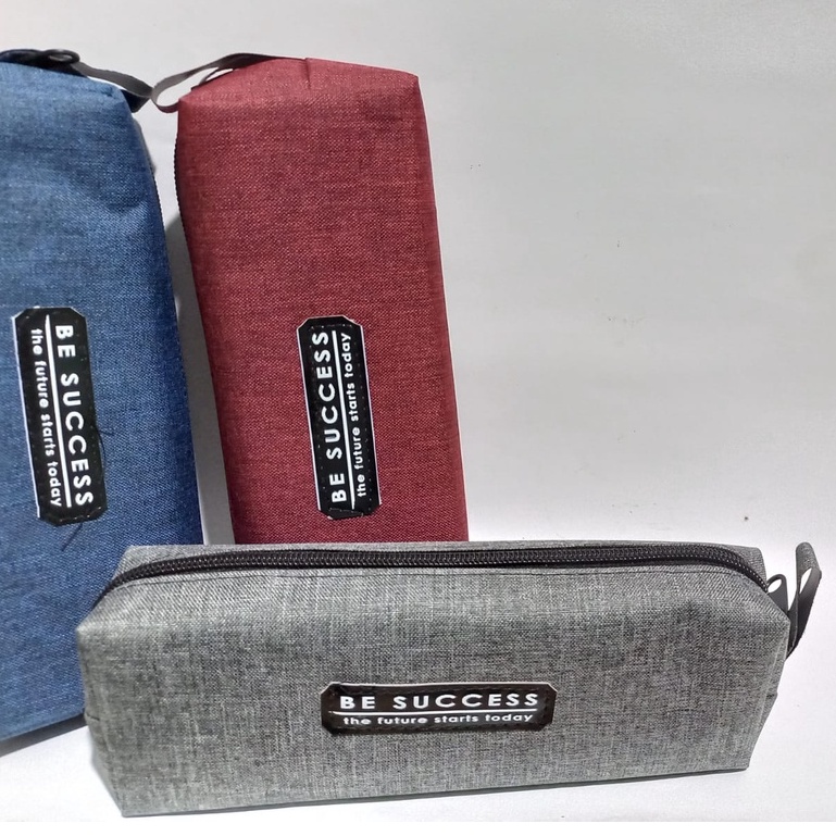 KOTAK PENSIL KAIN POLOS | KOTAK PENSIL KAIN MULTIGUNA | TAS KOSMETIK | PENCIL CASE | TEMPAT PENSIL