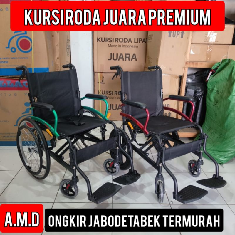 Kursi Roda Juara Alumunium Premium