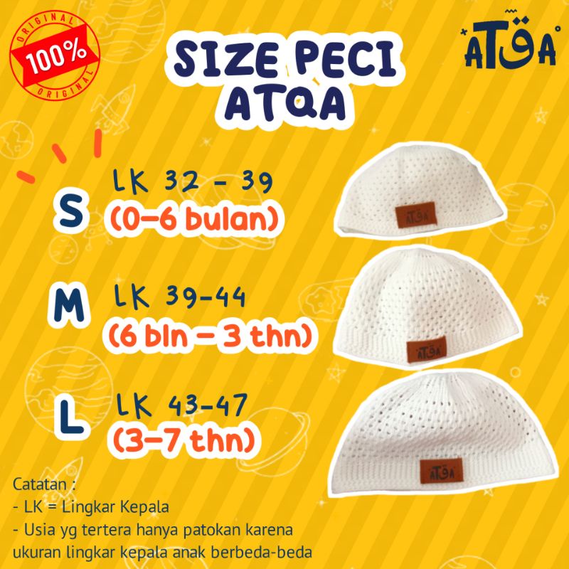 PECI RAJUT ATQA/ PECI RAJUT ANAK /PECI ATQA/PECI ANAK/ PECI RAJUT BAYI/KOPIAH ANAK/PECI ANAK LAKI-LAKI