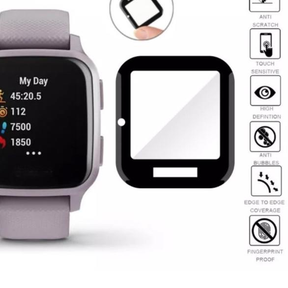 Tempered Glass Gel Garmin Venu SQ Music / Garmin Venu SQ Premium