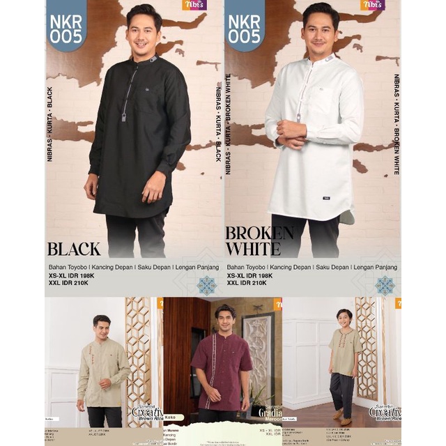 TERMURAH | BEST SELLER | DISKON PROMO 30% KOKO ORI 100% BY NBRS NIBRAS NKR 005, CREATIVE BROWN RICE,