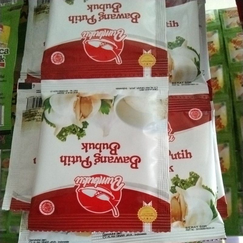 

Bumbuku Bawang putih 1 renceng