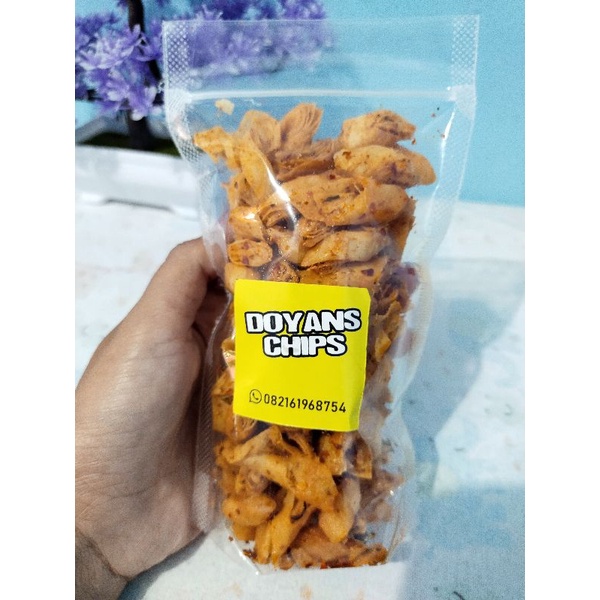 

KERIPIK KULIT LUMPIA RASA BARBEQUE, 100 gr TERSEDIA 100-250 gr