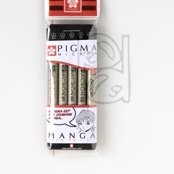 

Sakura Pigma Micron Manga drawing Set / drawing pen