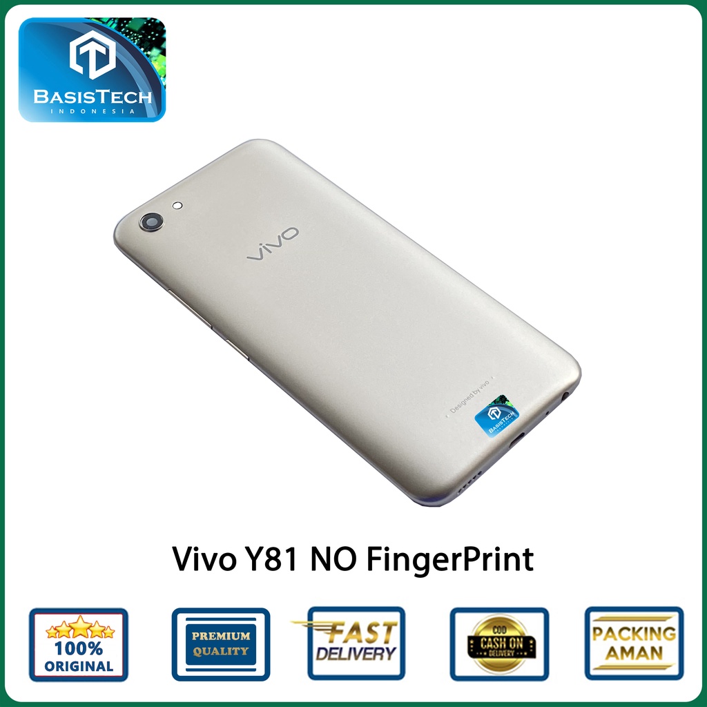 BACK COVER BACKDOOR VIVO Y81 NO FINGERPRINT ORIGINAL QUALITY