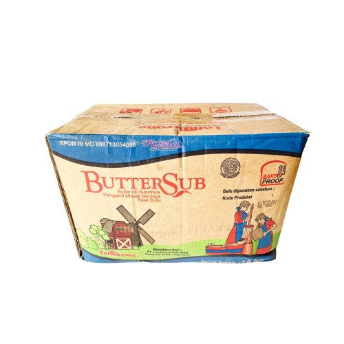 

Butter Sub Milky B.O.S (Butter Oil Substitute) 1kg Kemasan Bening
