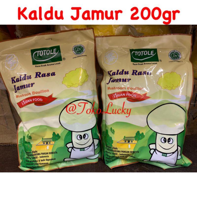 

Kaldu Jamur 200gr Totele