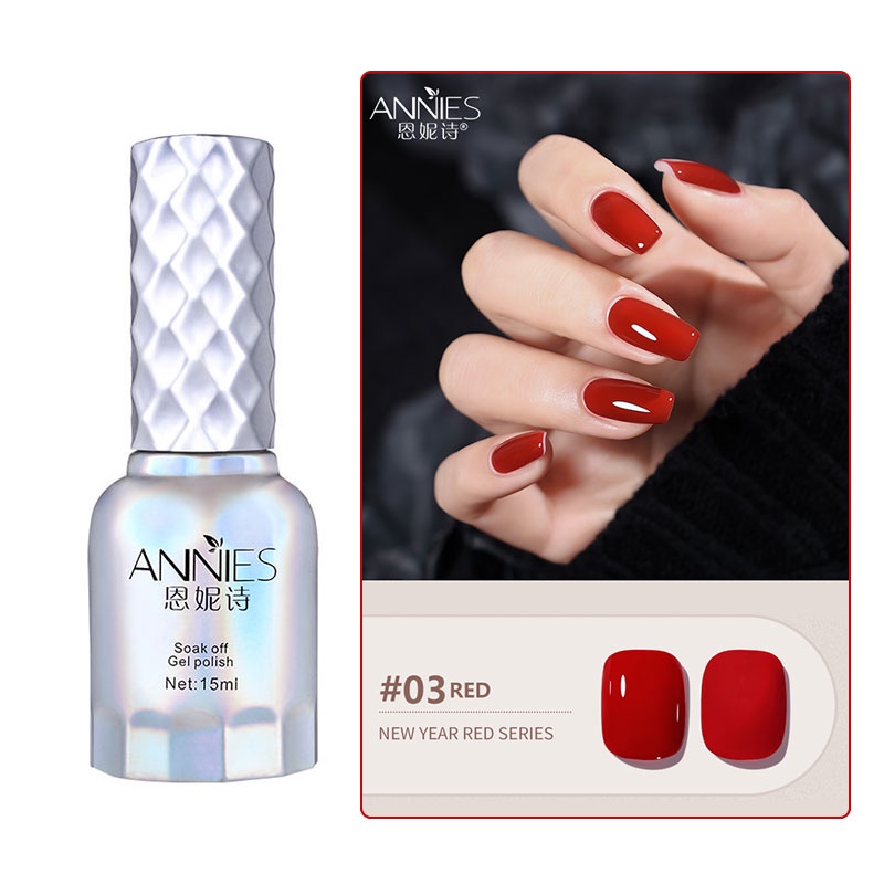 Annies Kuteks Gel New Year Red Series 15ml