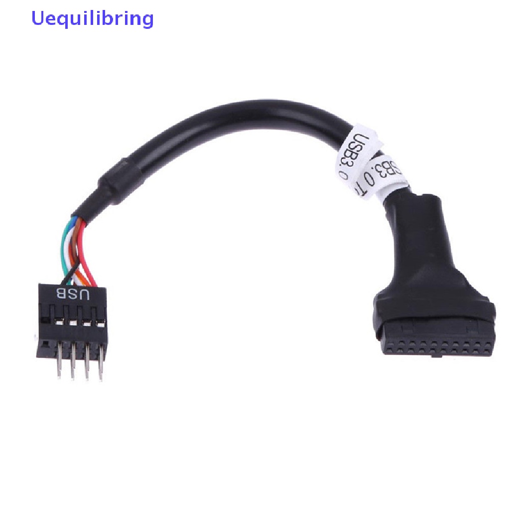 Kabel Adapter Motherboard Header Female USB 3.0 20-Pin Male Ke USB 2.0 9-Pin