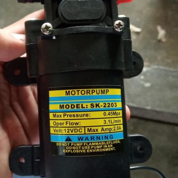 POMPA AIR DC 12 VOLT 80PSI