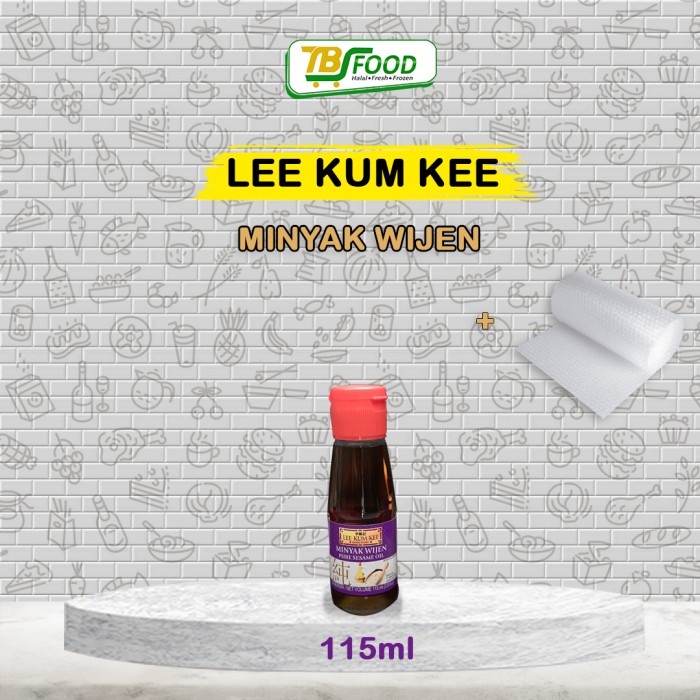

NEW Minyak Wijen Lee Kum Kee / Pure Sesame Oil Lee Kum Kee - 115ml