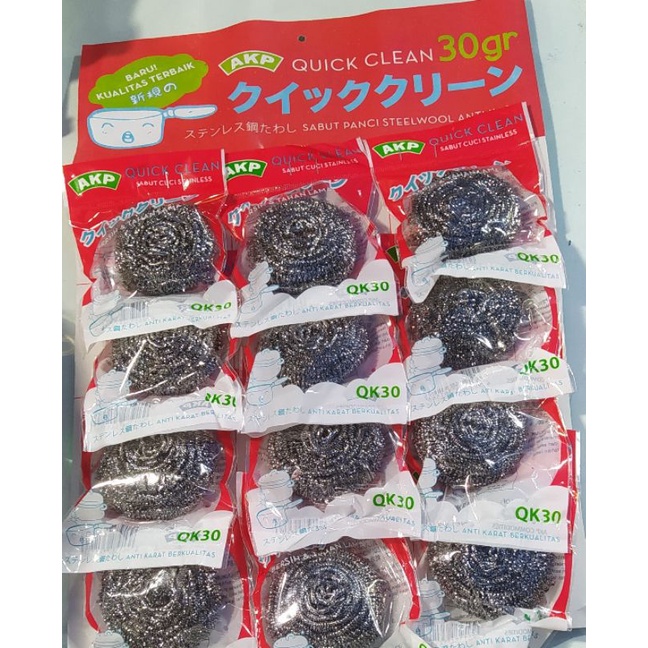 kawat cuci piring STAINLEES/sabut cuci piring kawat/kawat akp 30 gr/kawat cuci piring/kawat cuci pir