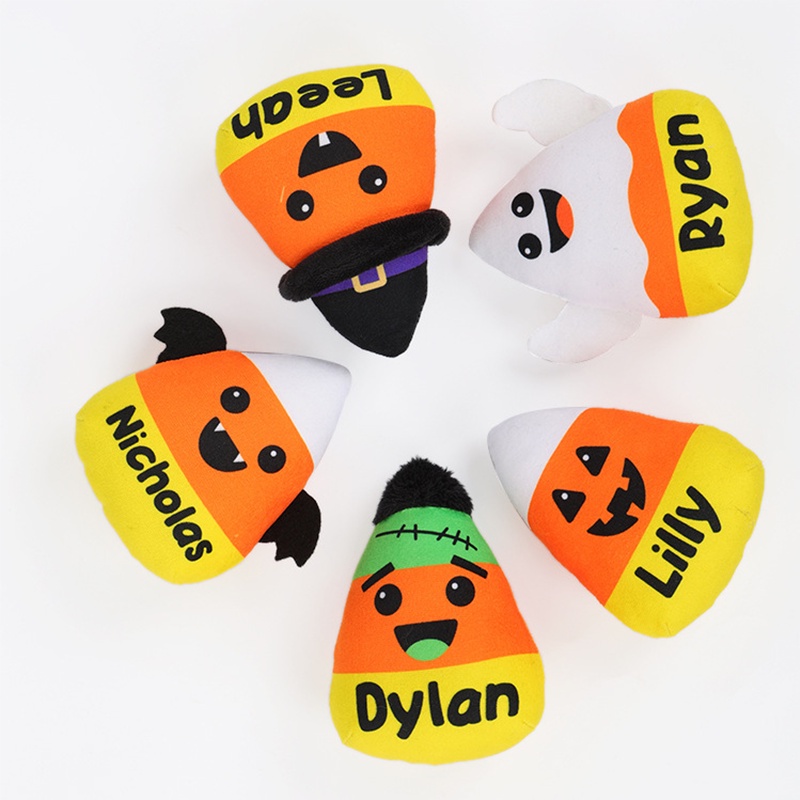 Tote Permen Halloween Mewah Lembut Ryan Leeah Dylan Nicholas Pumpkin Basket