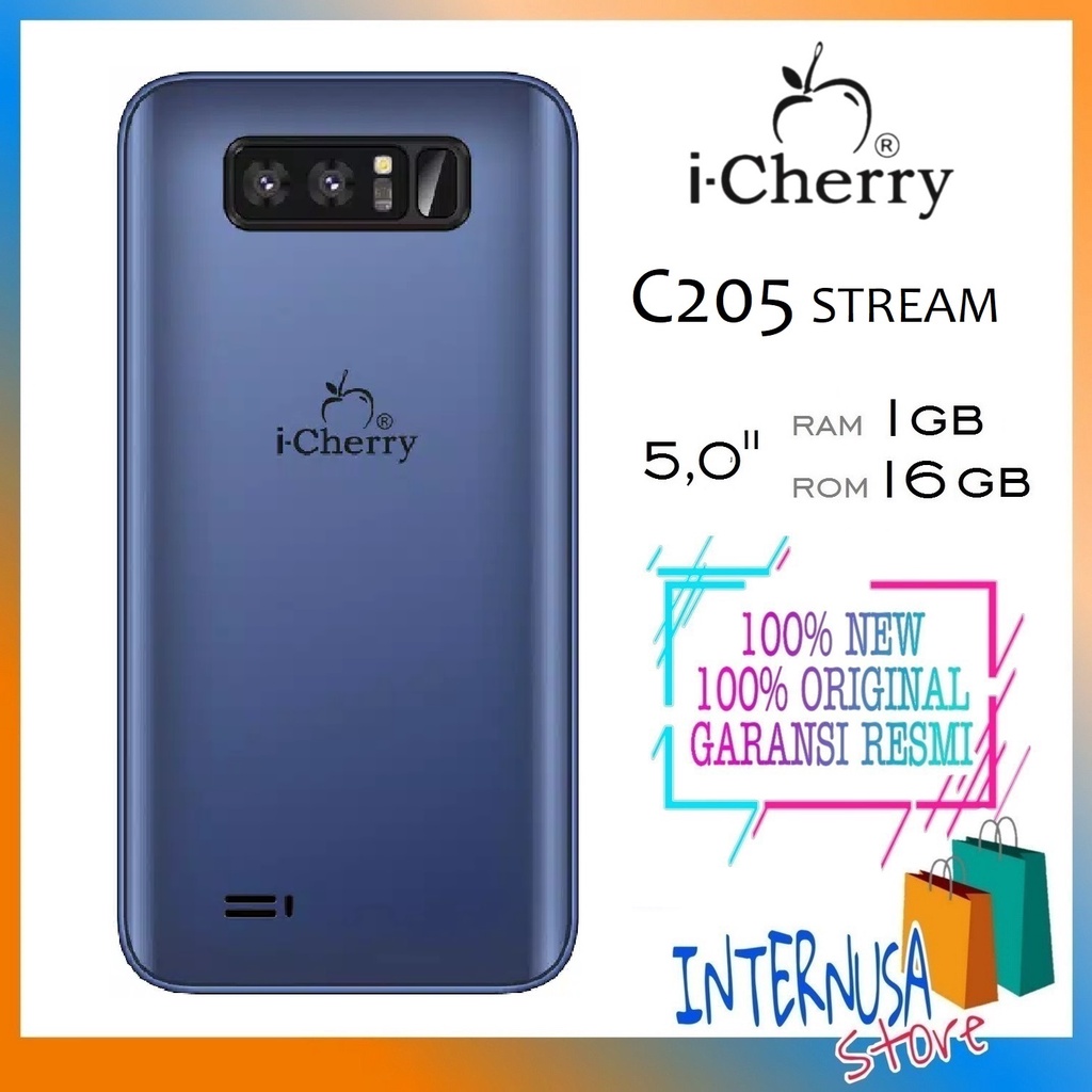 HP iCHERRY C205 STREAM 4G - HP ANDROID 4G MURAH RAM 1GB ROM 16GB - SMARTPHONE - HP ANDROID MURAH