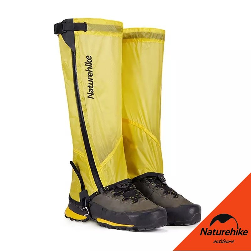 Naturehike NH21HJ004 Gaiter Pelindung Sepatu Hiking Gunung Camping Waterproof Ultralight Gaiter
