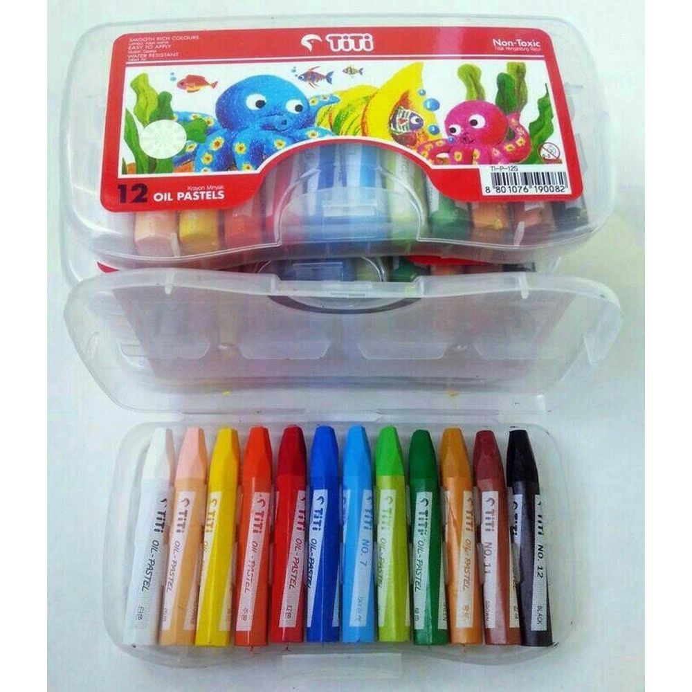 CRAYON TITI 12 WARNA (SET)