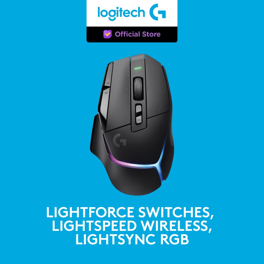 Logitech G502 X Plus Wireless Gaming RGB | Mouse Gaming Wireless