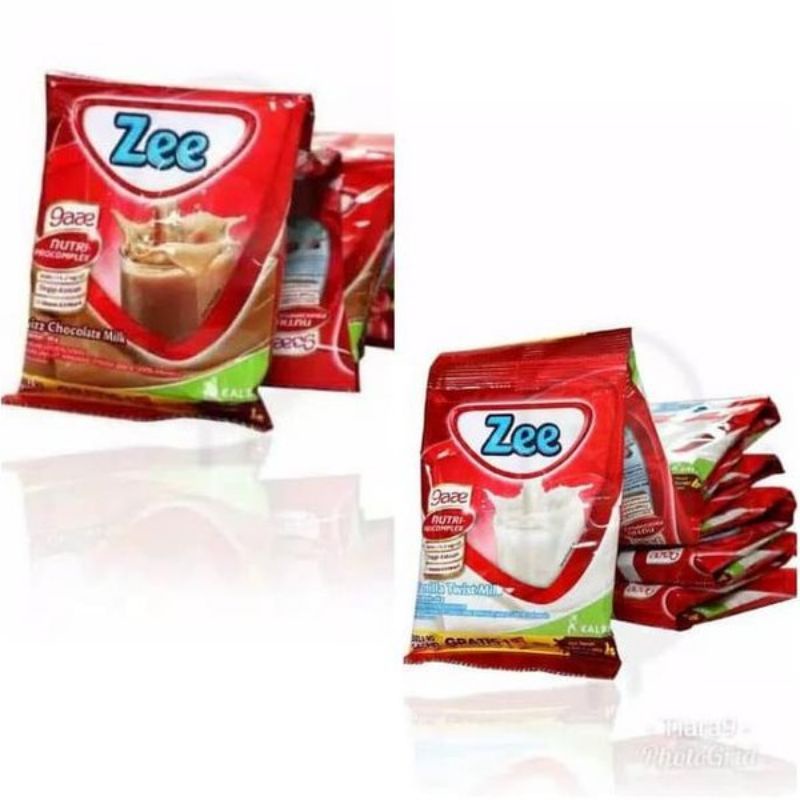 

Zee Susu Bubuk Coklat Dan Vanila Sachet 1 Renceng 10 Bgks @40gr