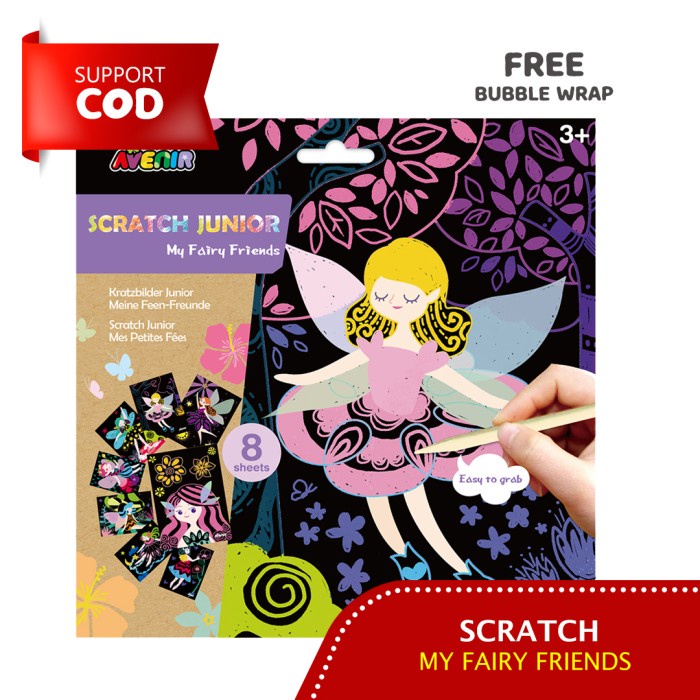 

[COD] AVENIR 1676 SCRATCH ART - MY FAIRY FRIENDS