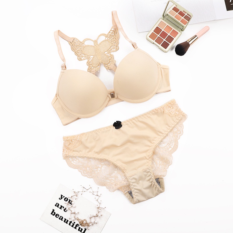 Push Up Bra Set Pretty Wear Tali bahu yang bisa dilepas