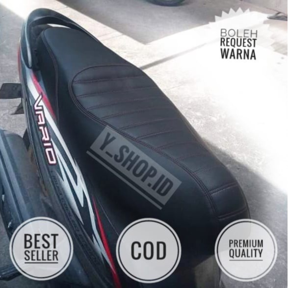 Custom Cover Kulit Jok Motor Vario 160 150 125 110 Sarung Kulit Jok Motor Terbaru Pnp