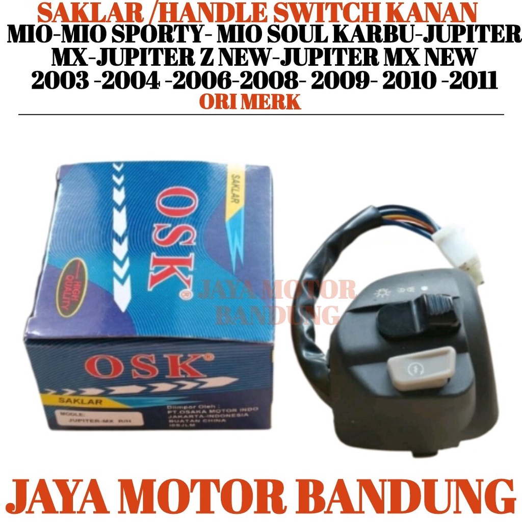 SAKLAR HOLDER KANAN MIO-MIO SPORTY- MIO SOUL KARBU-JUPITER MX-JUPITER Z NEW-JUPITER MX NEW 2003 -200