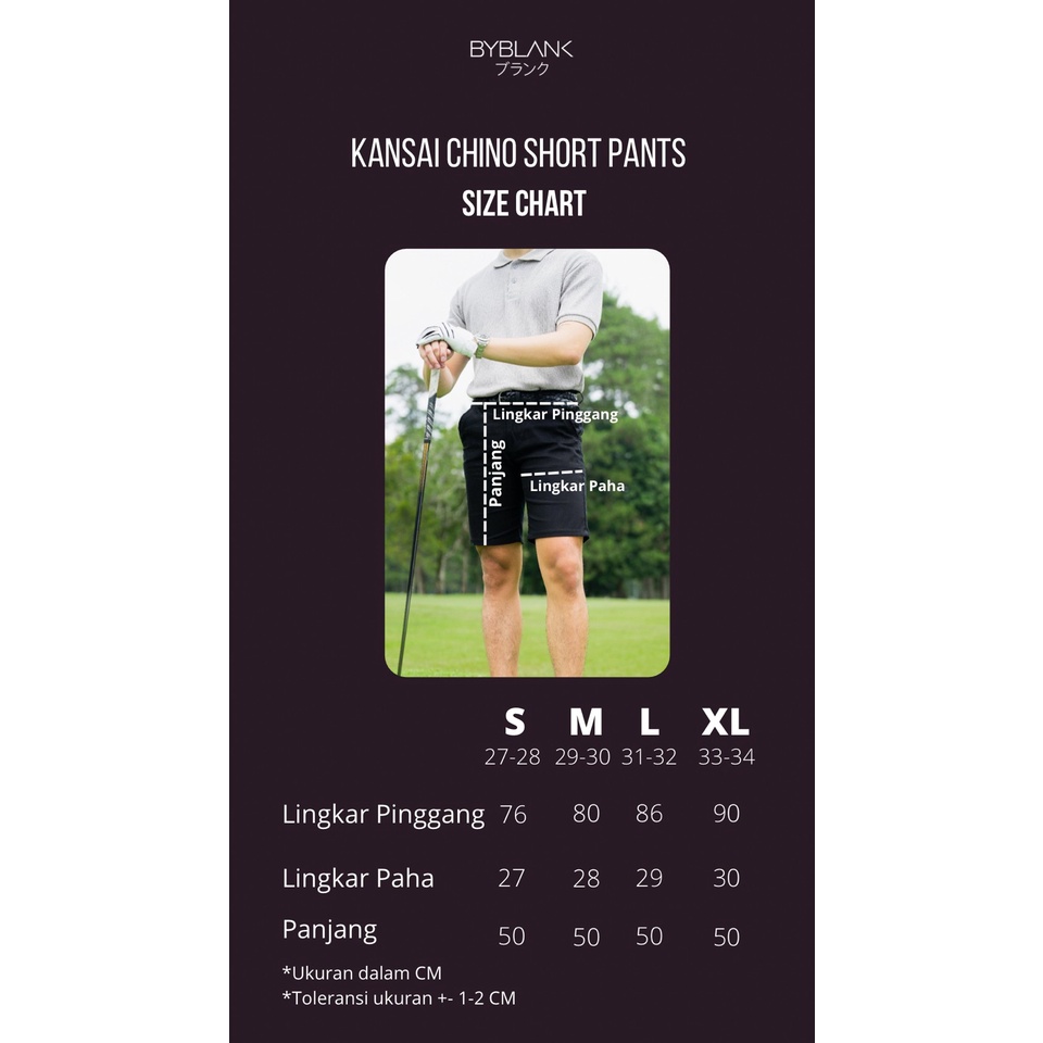 Kansai Chino Short Pants – Celana Chino Pendek in Charcoal - ByBlank