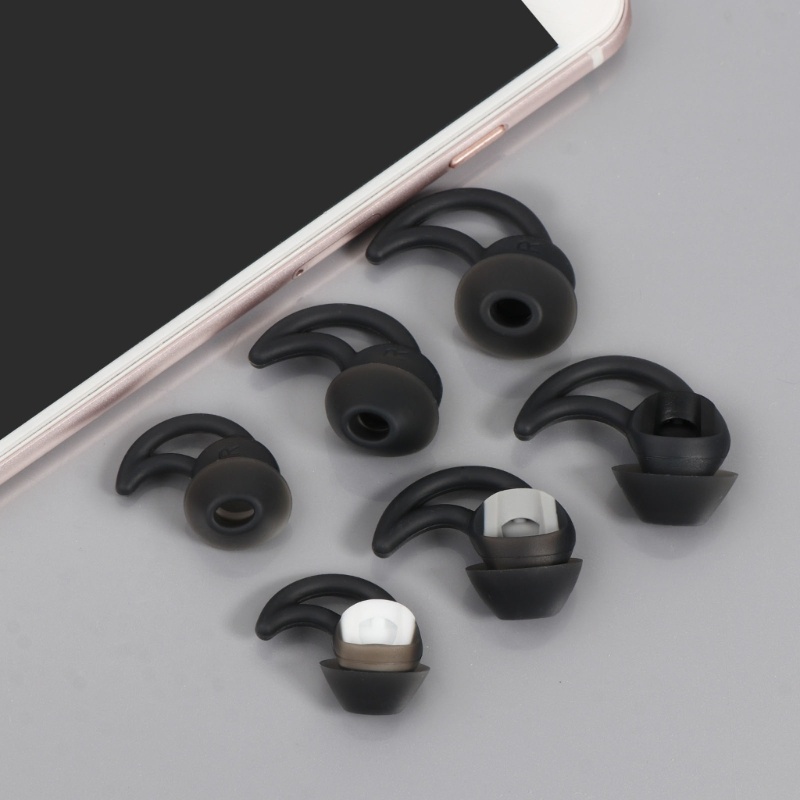 Gro Silicone Earbud Tips Eartips Bantalan Telinga Pengganti Untuk Earphone BOSE QC20 QC30